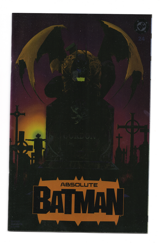 Absolute Batman #24 Trade Dress Foil Seth Mann