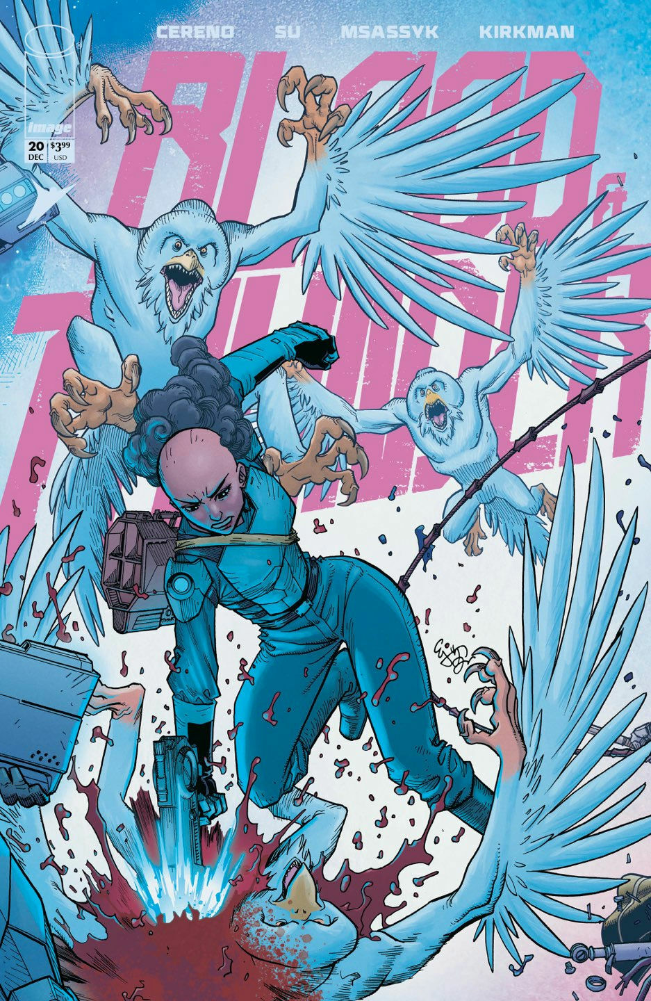 Blood & Thunder #20 Cover A – E.J. Su & Dee Cunniffe