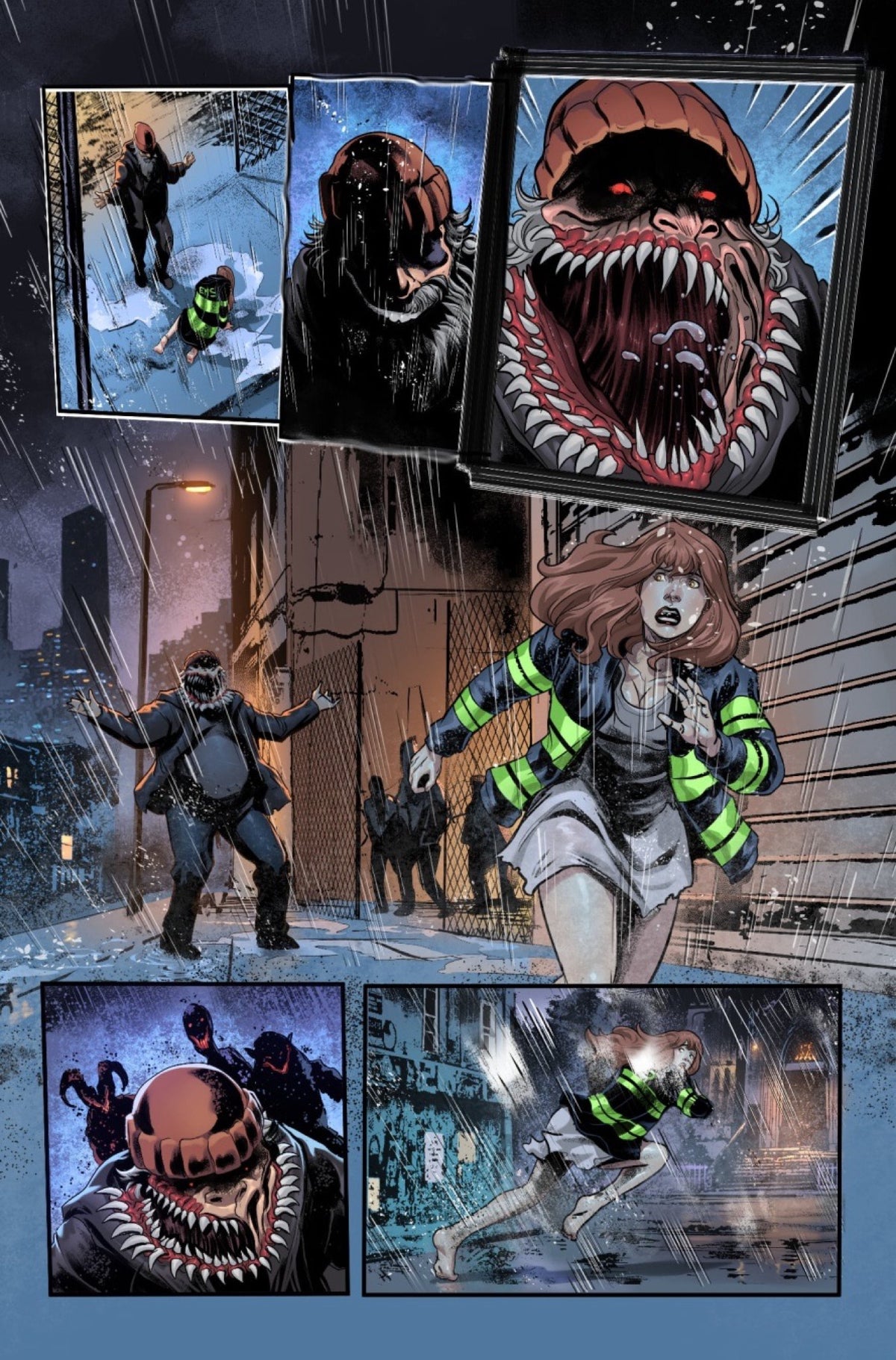 Avengelyne #3 preview page 4