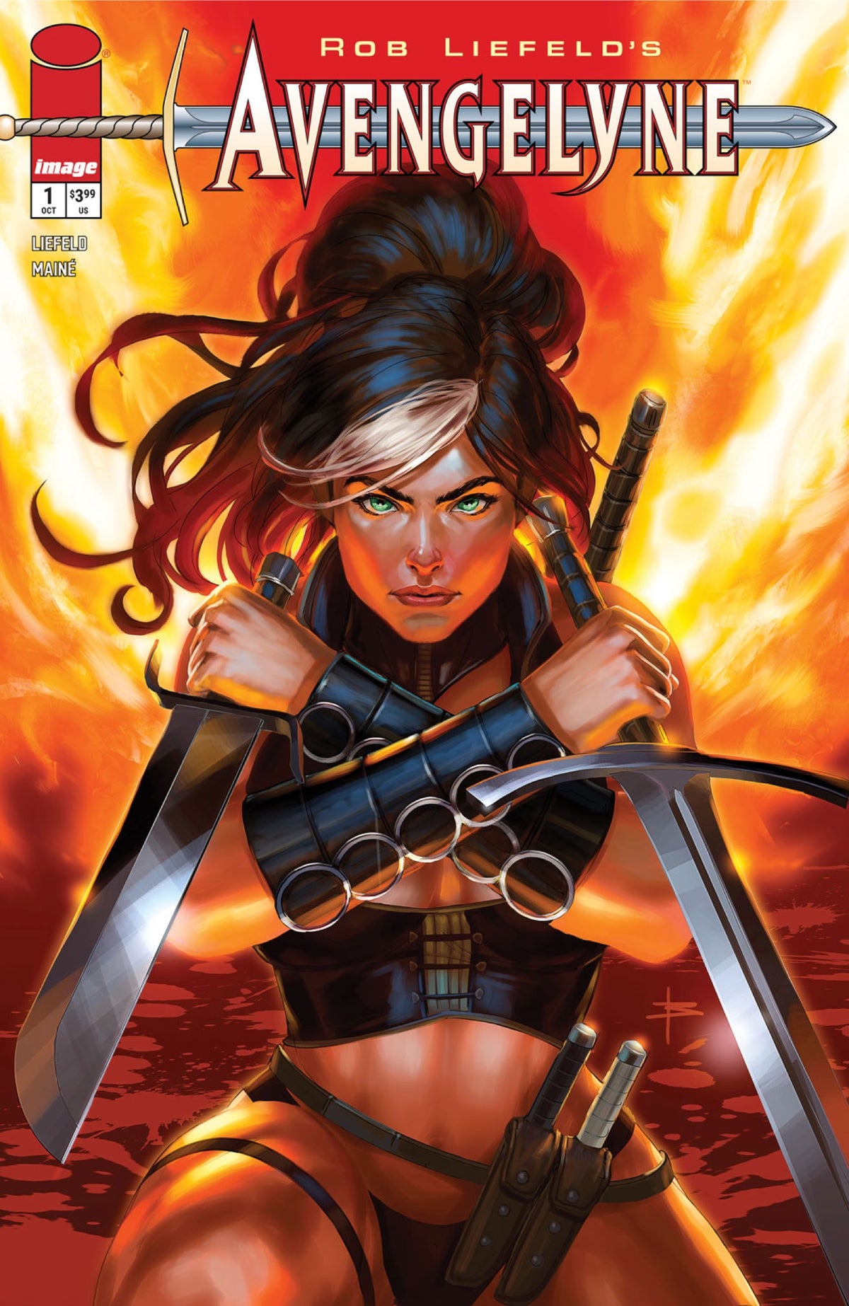 Avengelyne #3 preview page 8