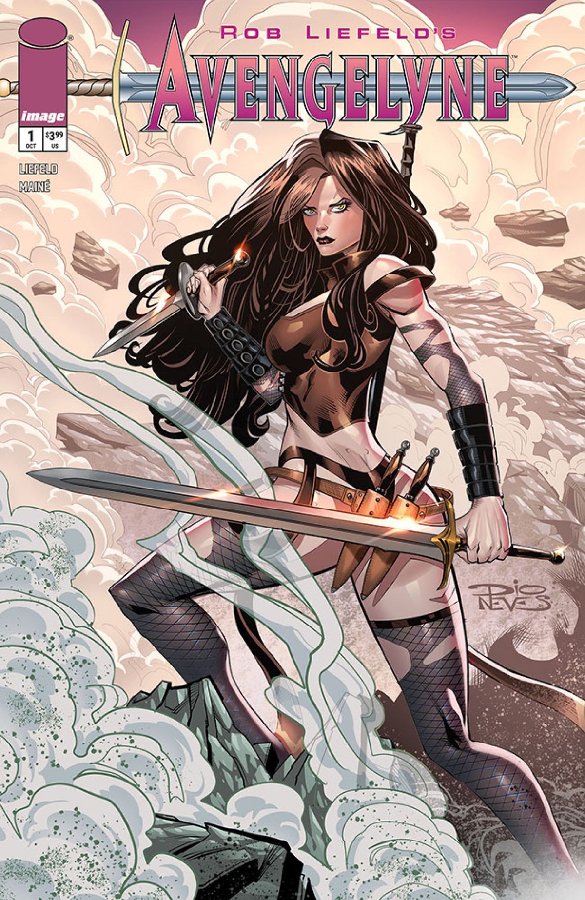 Avengelyne #3 preview page 9