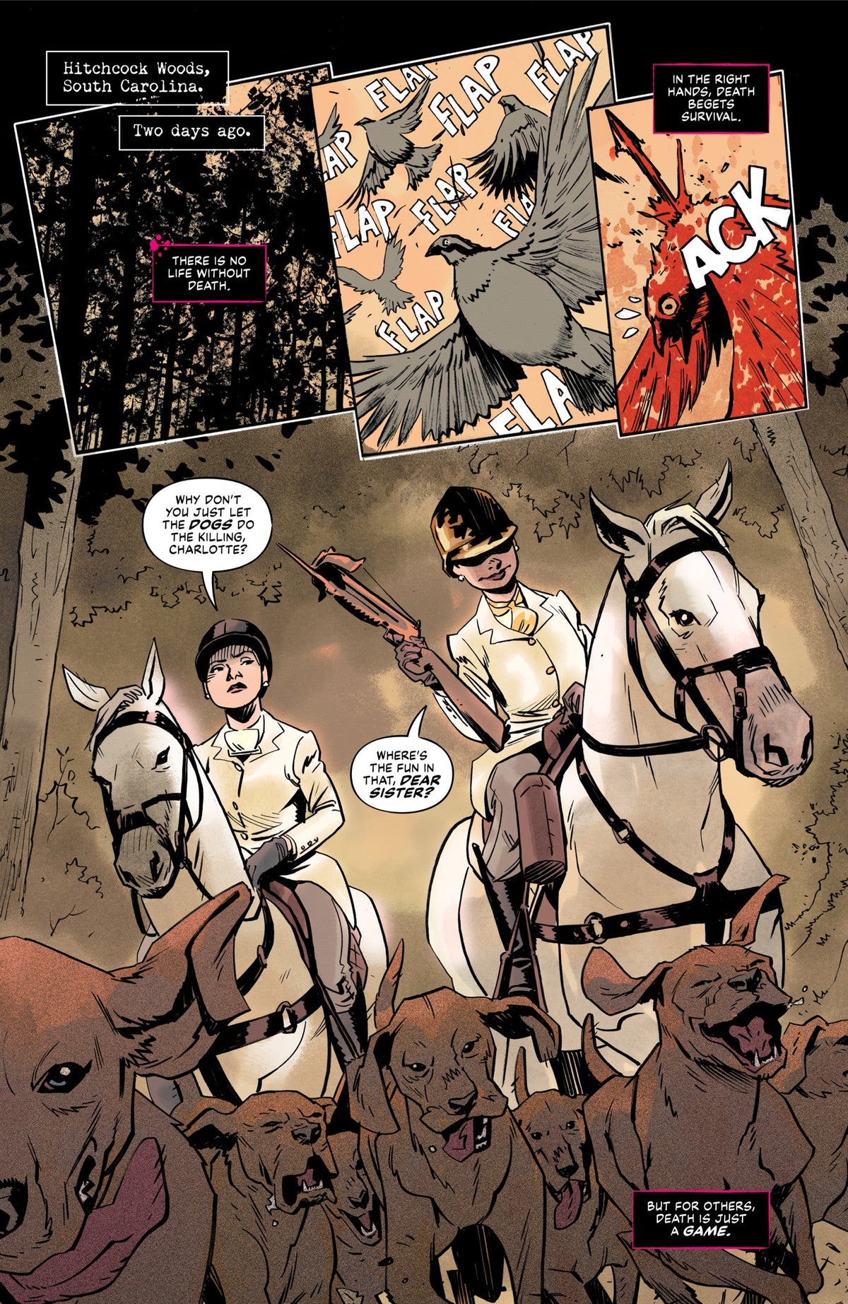 Exquisite Corpses Fox Mask Killer #4 preview page 2