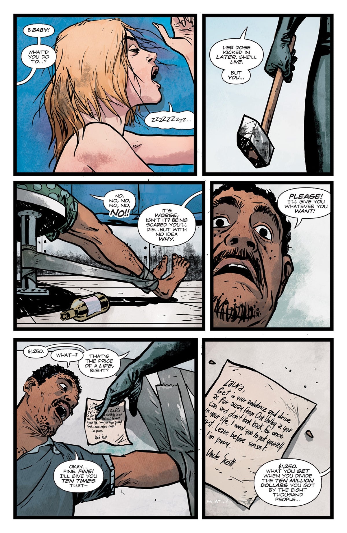 Exquisite Corpses Lone Gunman #2 preview page 4