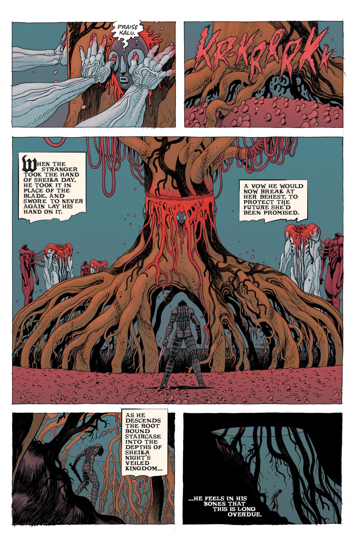 Karman Blade #4 preview page 3