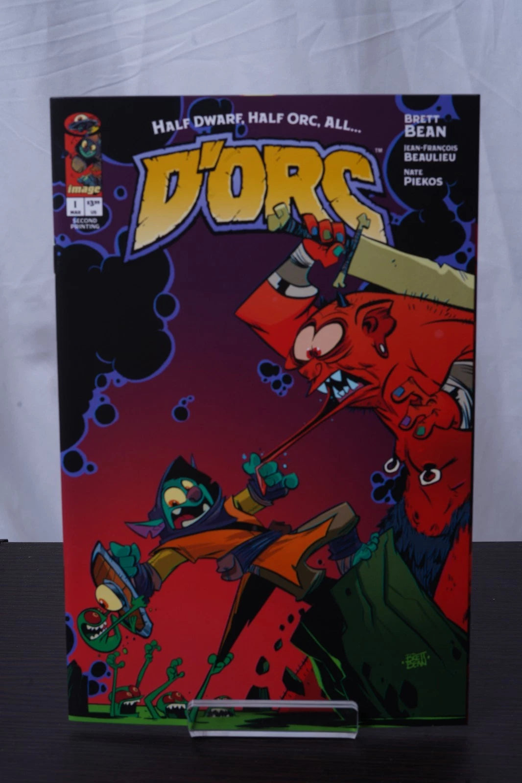 DORC #1 SECOND PRINT Brett Bean Trade Dress Variant LTD 500