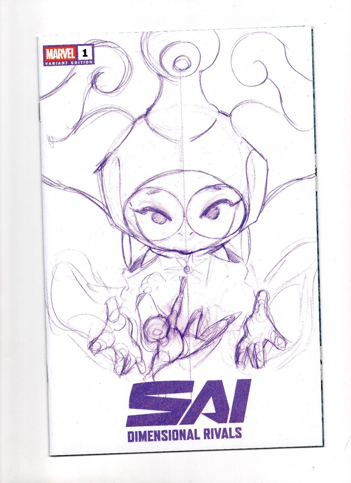 SAI DIMENSIONAL RIVALS #1 PEACH MOMOKO SKETCH VARIANT TRINITY COMICS LTD