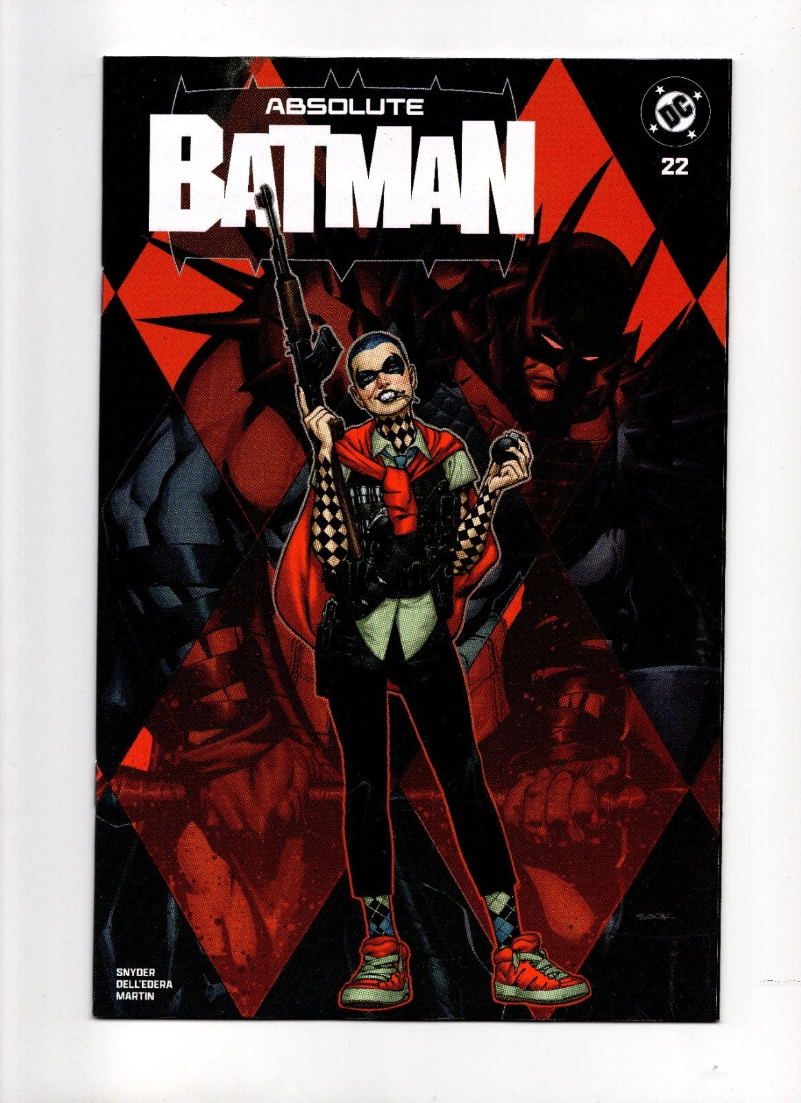 ABSOLUTE BATMAN #22 FELIX COMIC ART RYAN SOOK FOIL DESIGN