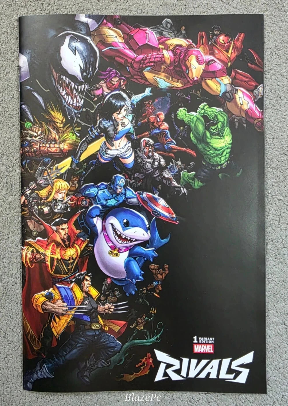 MARVEL RIVALS #1 ALAN QUAH EXCLUSIVE VARIANT LTD 1K