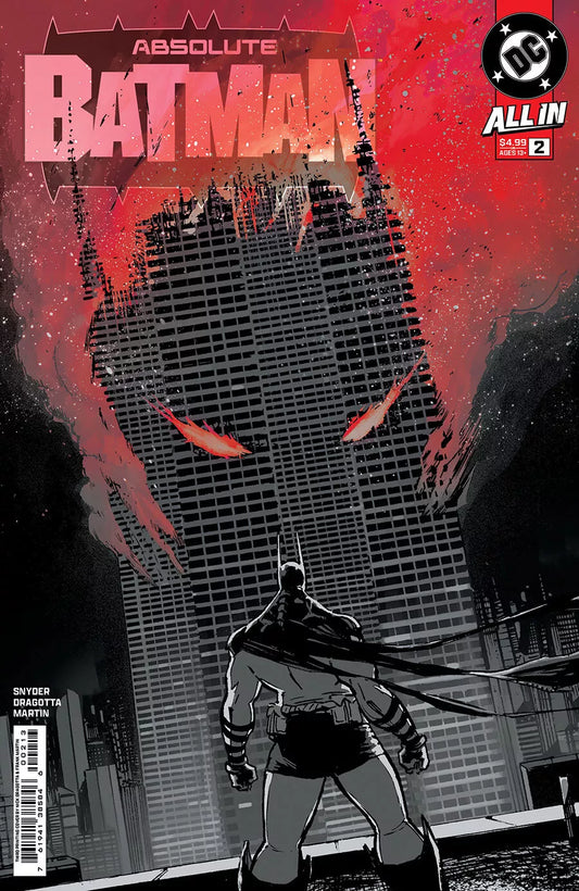 Absolute Batman Issue #2 - Nick Dragotta - 3rd Print DC | Feb 12, 2025