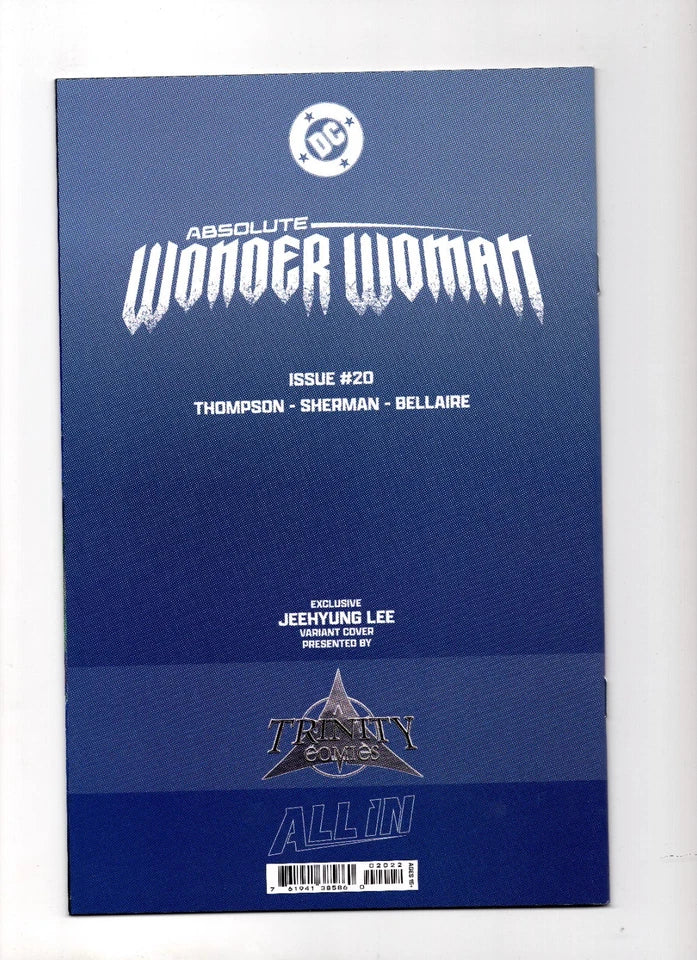 Absolute Wonder Woman #20 Jeehyung Lee Expo Variant Ltd 700 - photo 2